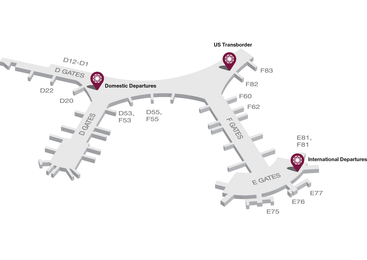 Terminal 3 Toronto Pearson Airport Map