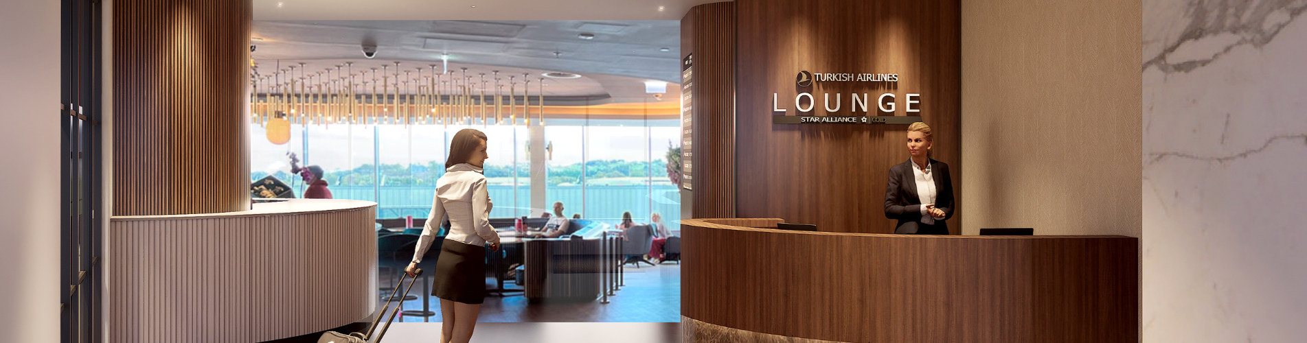 Turkish Airlines Lounge by Plaza Premium Group  (Departure Hall)