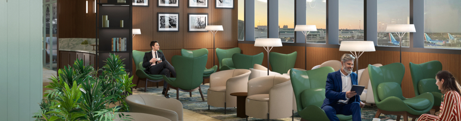 罗马環亞優逸庭  (离境，第一航站楼)