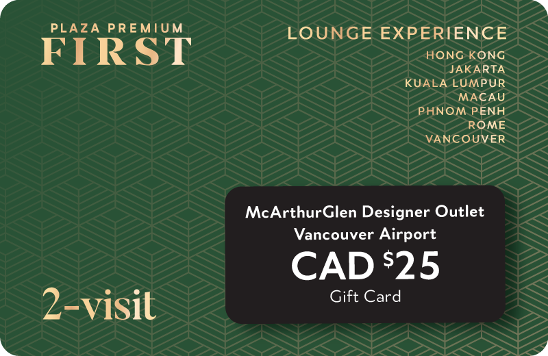Plaza Premium First x McArthurGlen