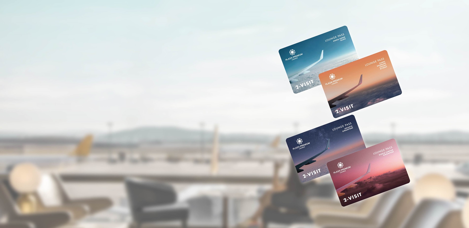 New Lounge Passes for Your Departure & Return Journeys